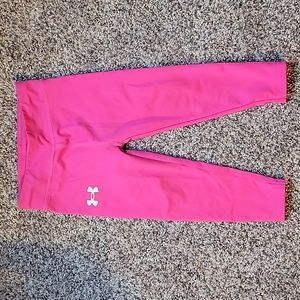 18M Pink Girls Under Amour Leggings